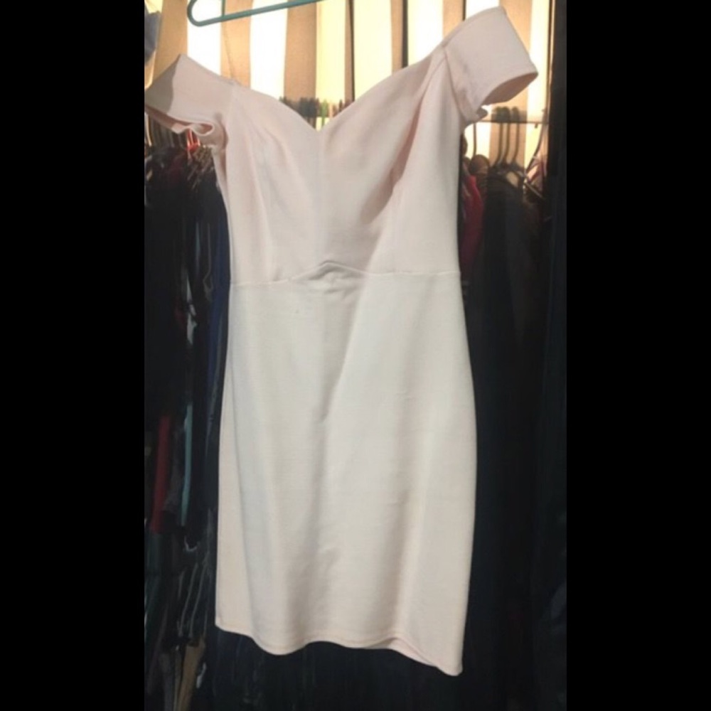 Off the shoulder dress